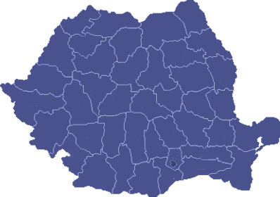 Harta României, cursuri de limba română pentru muncitori străini în fiecare județ